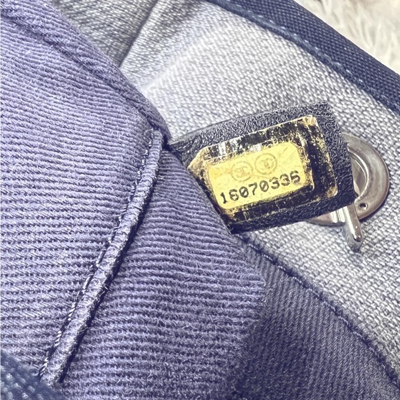 SOLD Authentic CHANEL Small Deauville Shopping Tote - Picture 4 of 9